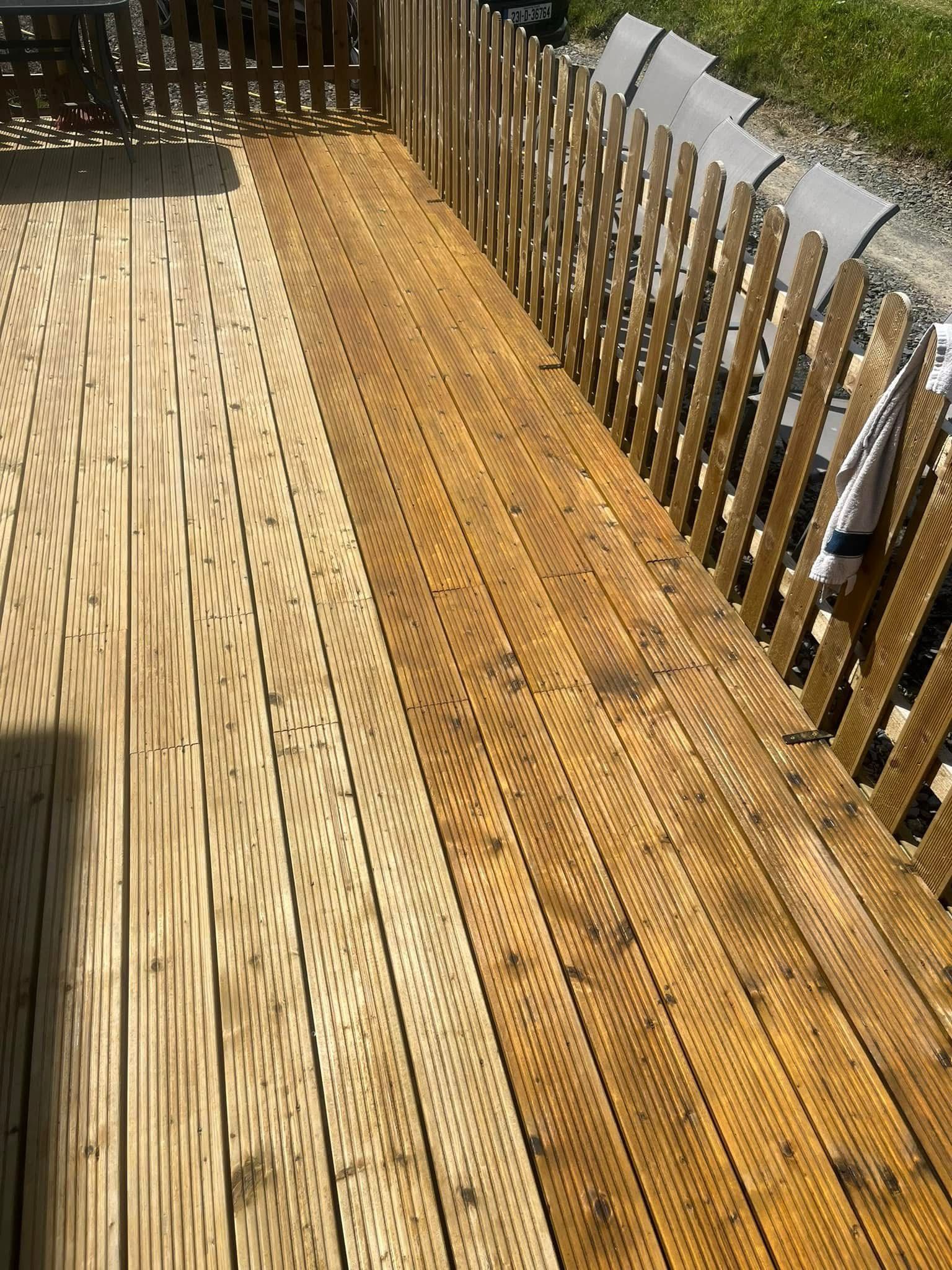 Wood varnishing close-up